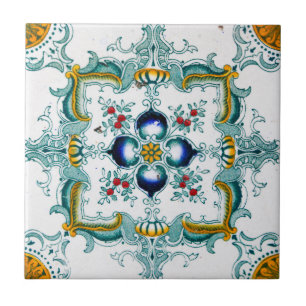 De Cerâmica Art Nouveau Majolica - Padrão do Azulejo