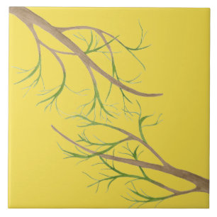 De Cerâmica Arty Autumn em um Azulejo cerâmico (II)