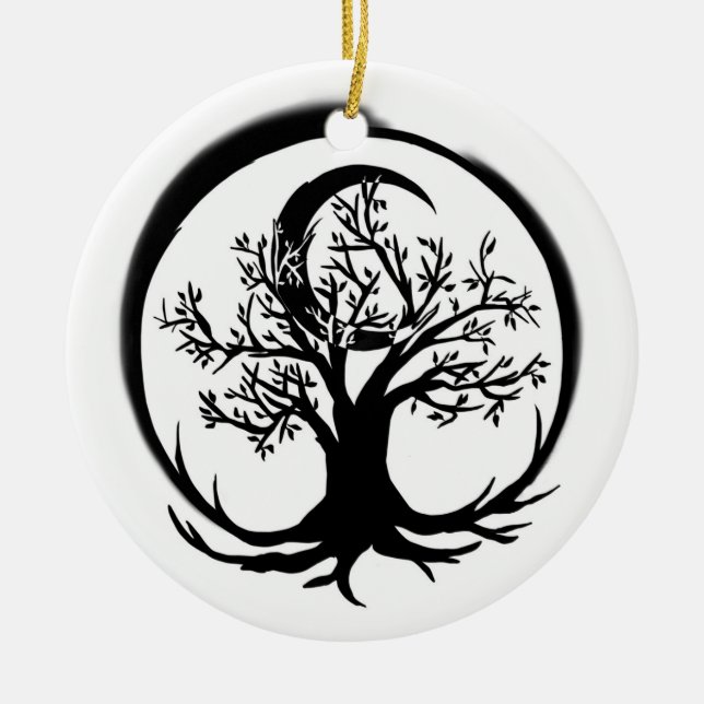 De Cerâmica Árvore do ornamento da vida (Frente)