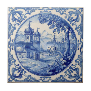 De Cerâmica Azul Azulejo Índigo Blue Português Lisboa Talavera