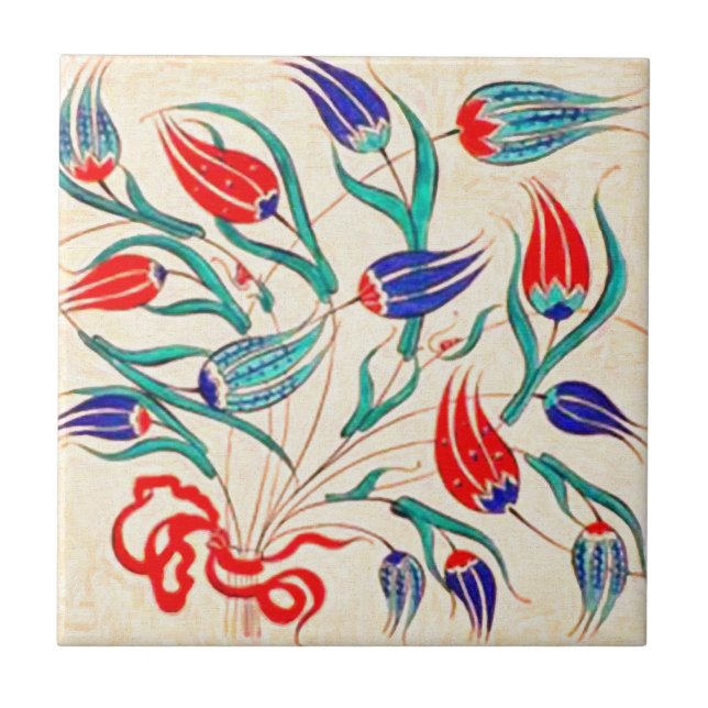 De Cerâmica azulejo 3 do iznik (Frente)