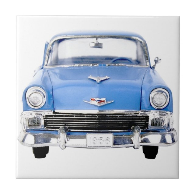 De Cerâmica azulejo 56 Blue Chevy (Frente)
