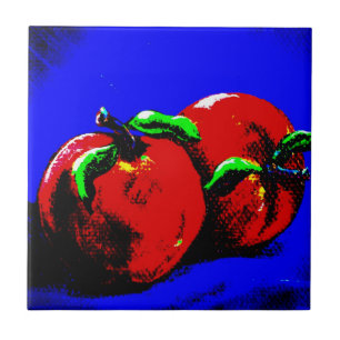 De Cerâmica Azulejo abstrato Apples