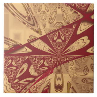 De Cerâmica Azulejo Abstrato Vermelho Gerânio