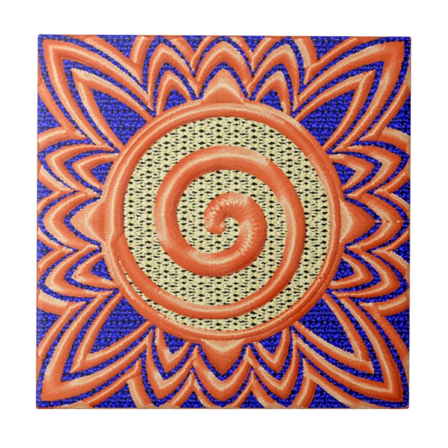 De Cerâmica Azulejo africano do estilo (Frente)