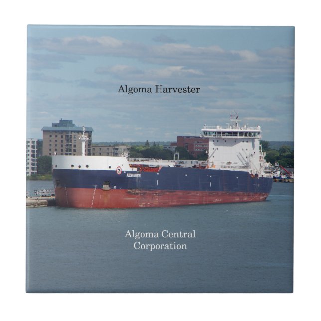 De Cerâmica Azulejo Algoma Harvester (Frente)