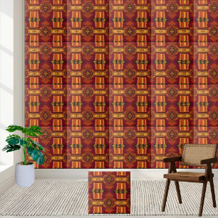 De Cerâmica Azulejo Amarelo Amarelo Afrocêntrico