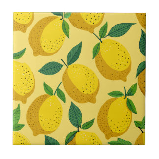 De Cerâmica Azulejo amarelo-limão-mediterrânico