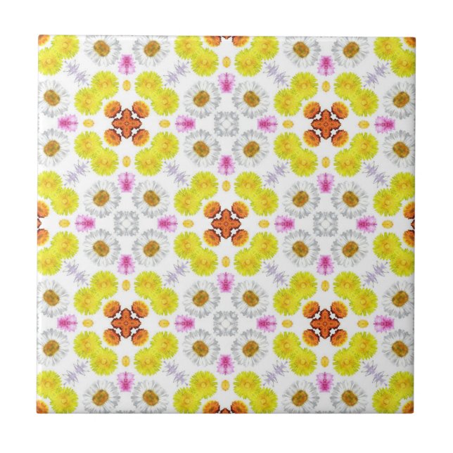 De Cerâmica Azulejo amarelo-sol e cerâmico vermelho (Frente)