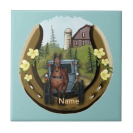 De Cerâmica Azulejo Amish Road