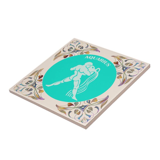 De Cerâmica Azulejo Aquarius Cerâmico (Lateral)