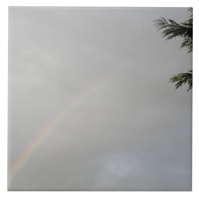 De Cerâmica Azulejo arco-íris (Frente)