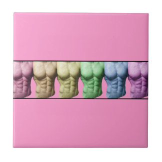 De Cerâmica Azulejo Arco-Íris Abs - Rosa