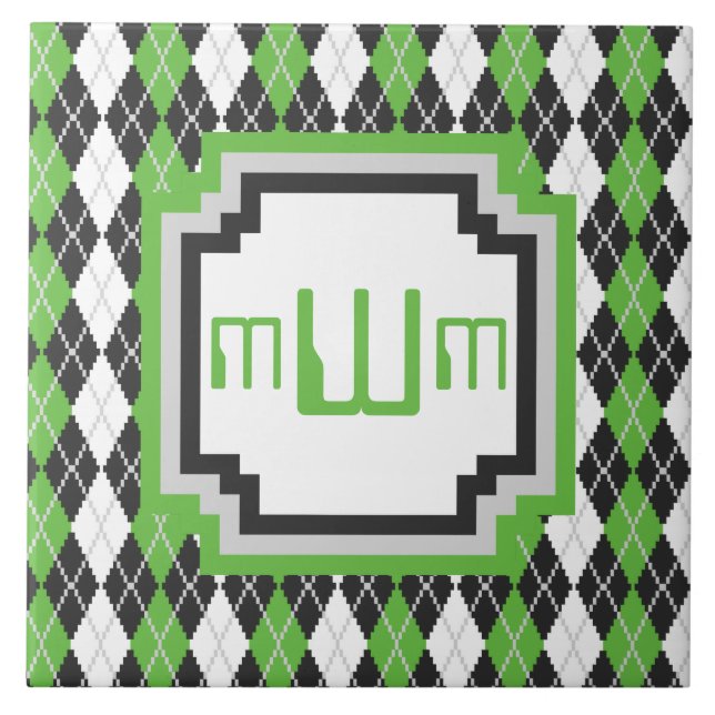 De Cerâmica Azulejo Argyle Retroativo (Frente)