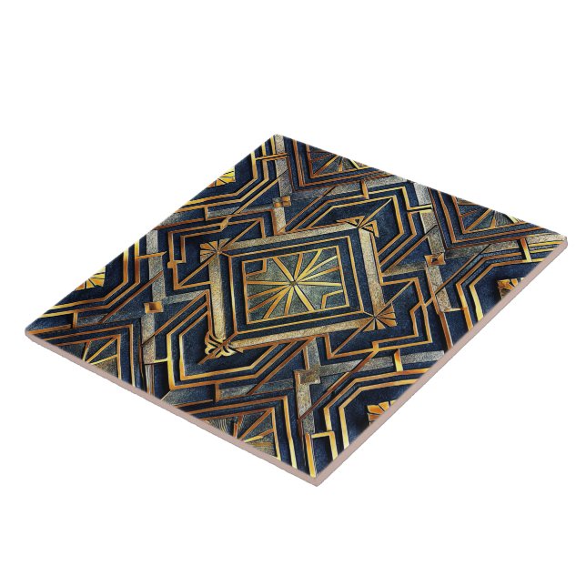 De Cerâmica Azulejo Art Déco (Lateral)