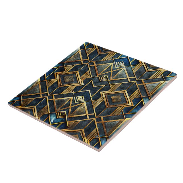De Cerâmica Azulejo Art Déco (Lateral)
