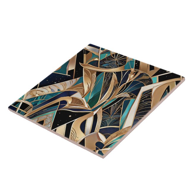 De Cerâmica Azulejo Art Déco (Lateral)