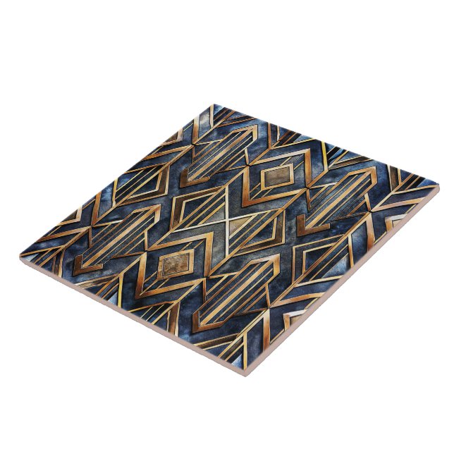 De Cerâmica Azulejo Art Déco (Lateral)