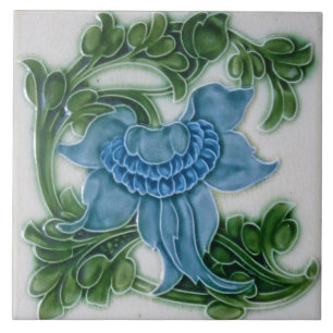 De Cerâmica Azulejo art nouveau estilo lareira decorativa