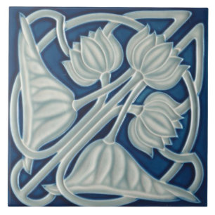 De Cerâmica Azulejo art nouveau estilo lareira decorativa