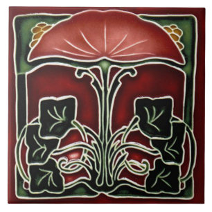 De Cerâmica Azulejo art nouveau estilo lareira decorativa