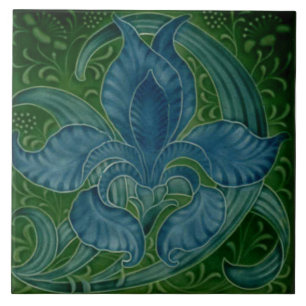 De Cerâmica Azulejo art nouveau estilo lareira decorativa