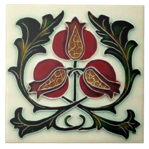 De Cerâmica Azulejo art nouveau estilo lareira decorativa