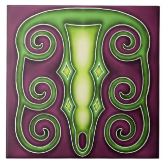 De Cerâmica Azulejo art nouveau estilo lareira decorativa