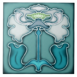 De Cerâmica Azulejo art nouveau estilo lareira decorativa