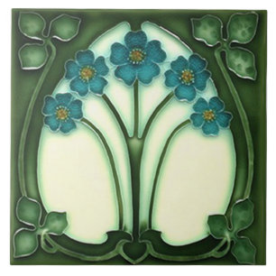 De Cerâmica Azulejo art nouveau estilo lareira decorativa