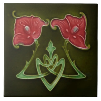 De Cerâmica Azulejo art nouveau estilo lareira decorativa