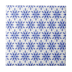 De Cerâmica Azulejo azul e branco decorativo