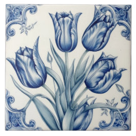 De Cerâmica Azulejo Azul E Branco Do Azulejo Delgado