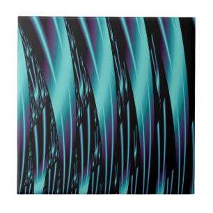 De Cerâmica Azulejo azul e preto do abstrato do contemporâneo