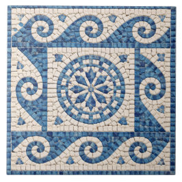 De Cerâmica Azulejo Azul Grego – Azulejo Cerâmico Mediterrâneo