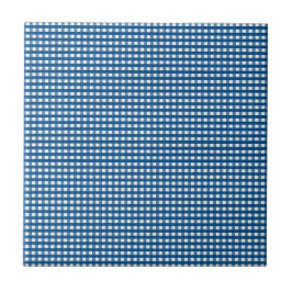 De Cerâmica Azulejo Azul Listrado Quadrado
