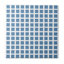 De Cerâmica Azulejo Azul Listrado Quadrado