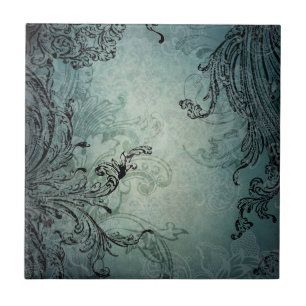 De Cerâmica Azulejo barroco dos redemoinhos