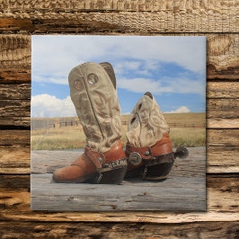 De Cerâmica Azulejo Boots & Spurs