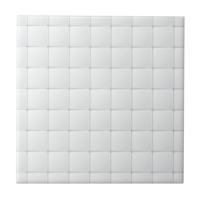 De Cerâmica Azulejo branco (Frente)