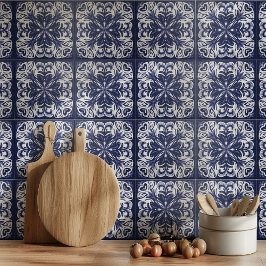 De Cerâmica Azulejo Branco do Indigo