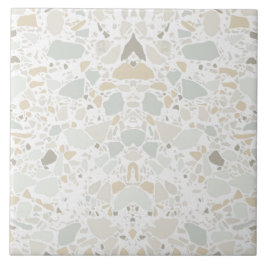 De Cerâmica Azulejo Branco moderno e simples Terrazzo