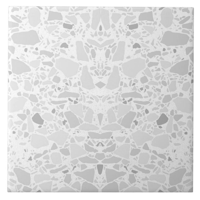 De Cerâmica Azulejo Branco moderno e simples Terrazzo (Frente)