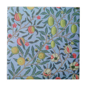 DE CERÂMICA  AZULEJO CERAMIC COM WILLIAM MORRIS "TULIPS"