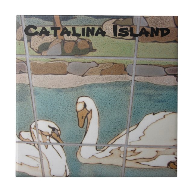 DE CERÂMICA  AZULEJO CERAMIC DA CATALINA ILHA (Frente)