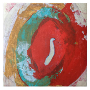 De Cerâmica Azulejo Cerâmico 6 x 6 Red Tide