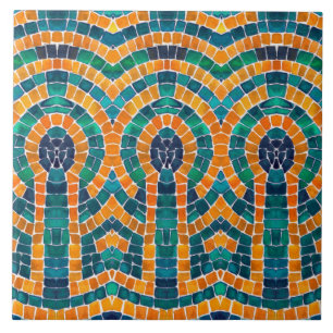 De Cerâmica AZULEJO CERÂMICO 6x6 MOSAICO ÍCONES DOURADOS