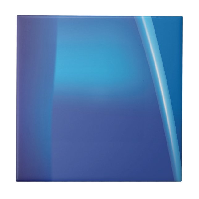 De Cerâmica Azulejo cerâmico Abstrato azul (Frente)