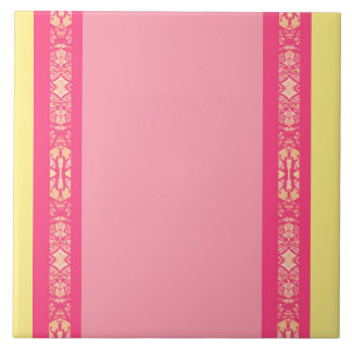 De Cerâmica azulejo cerâmico abstrato elegante rosa