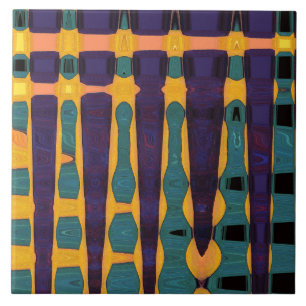 De Cerâmica Azulejo cerâmico africano Impressão
